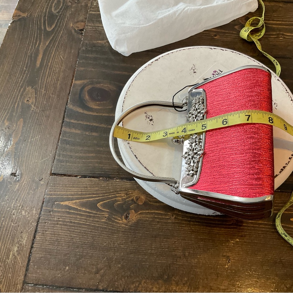 Red Evening Bag - Picture 10 of 13